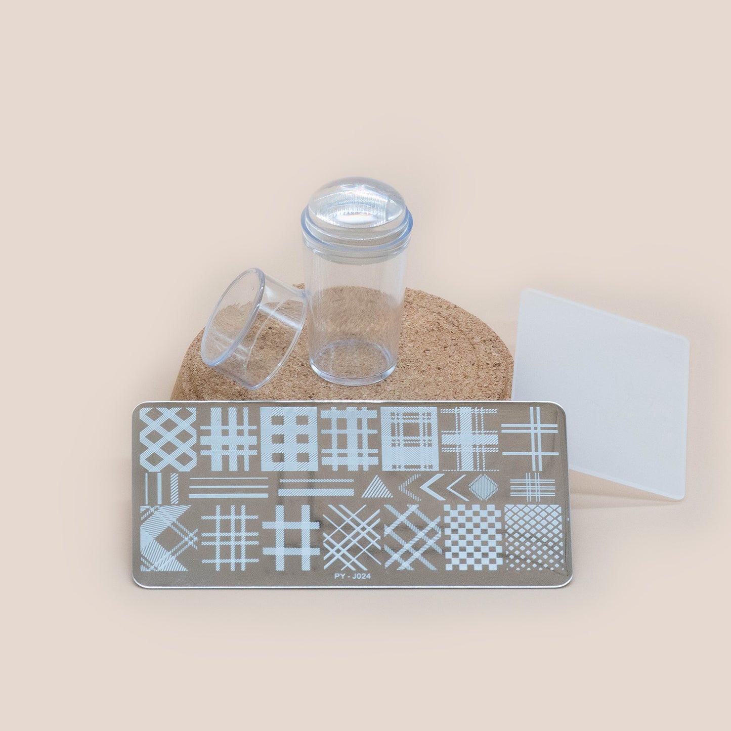 4 Metal Art Plate - Paddie Nails
