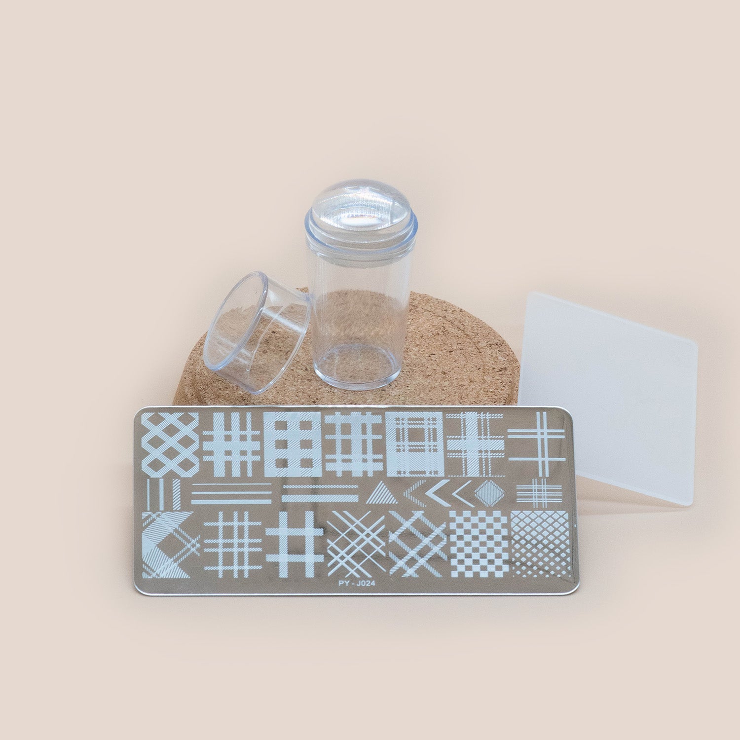 4 Metal Art Plate - Paddie Nails