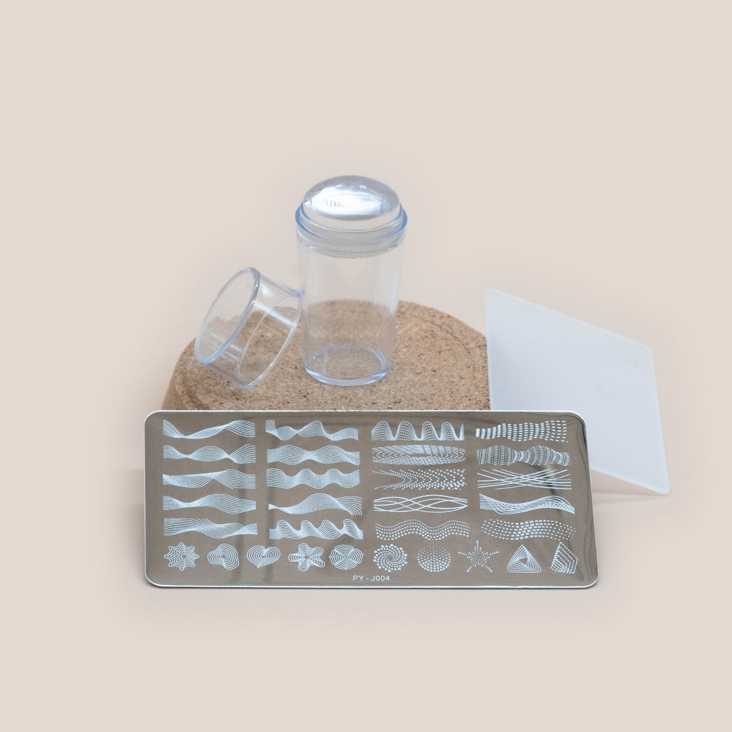 4 Metal Art Plate - Paddie Nails