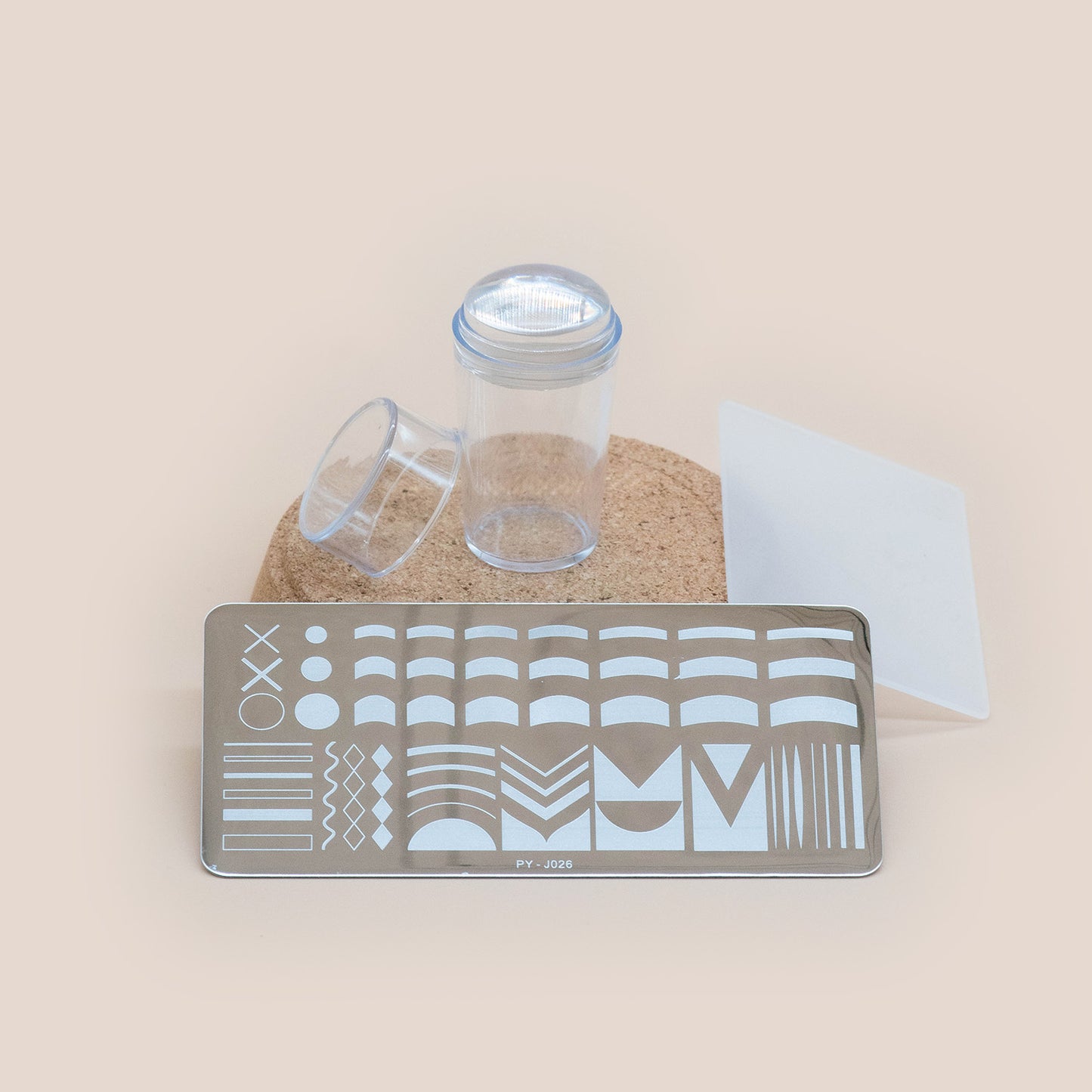 4 Metal Art Plate - Paddie Nails