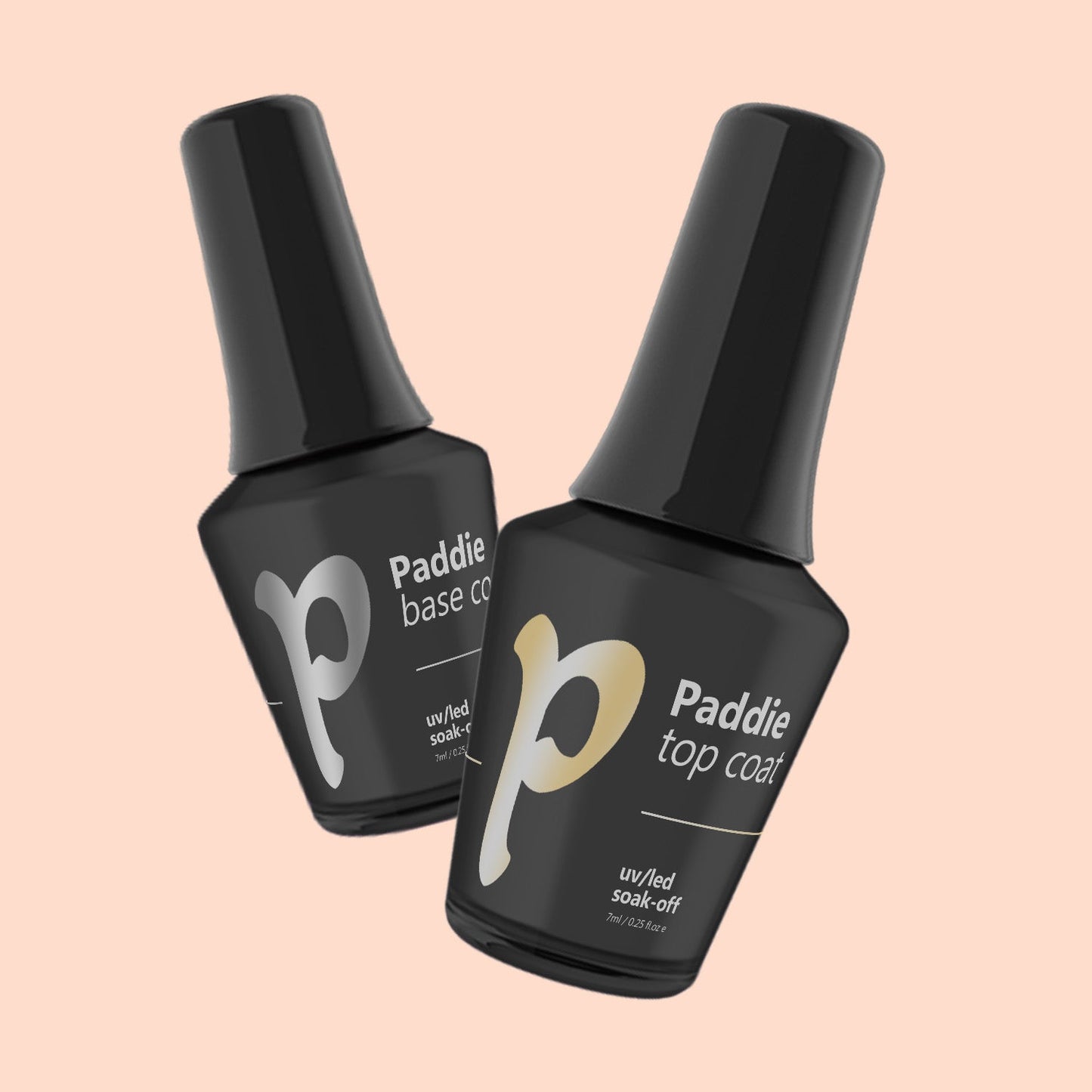 Base & Top Coat Without Variant - Paddie Nails