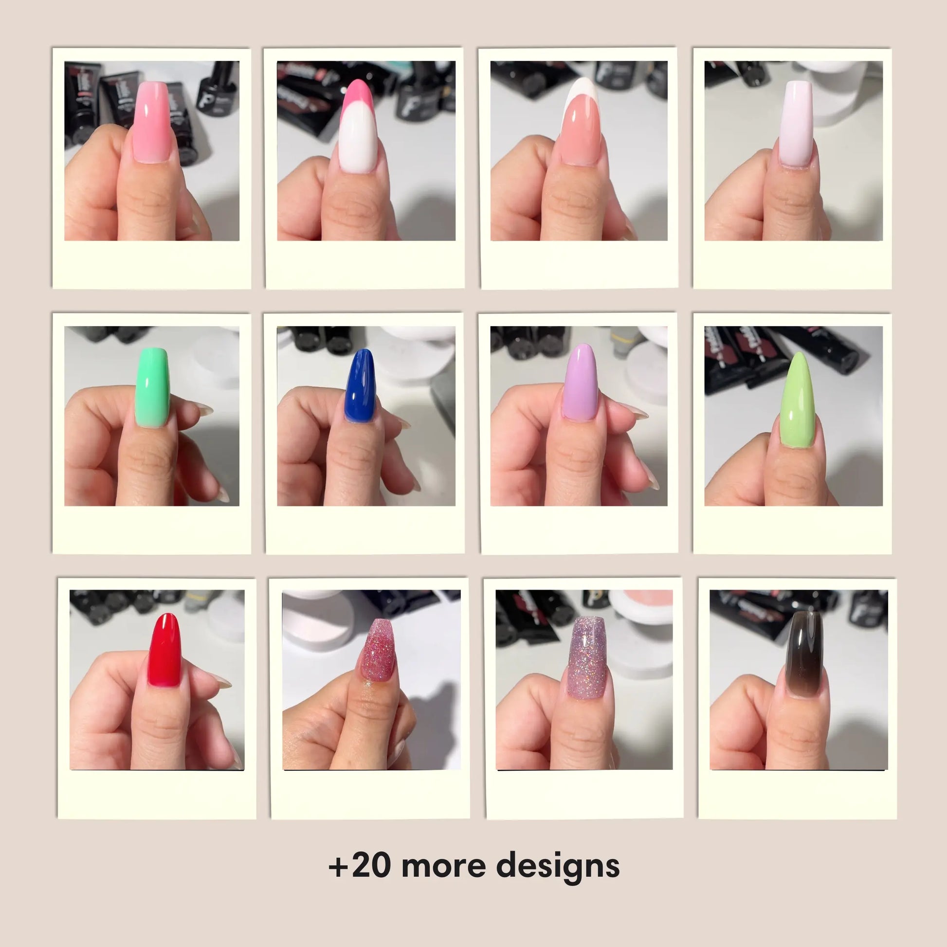 Polygel starter kit - Paddie Nails