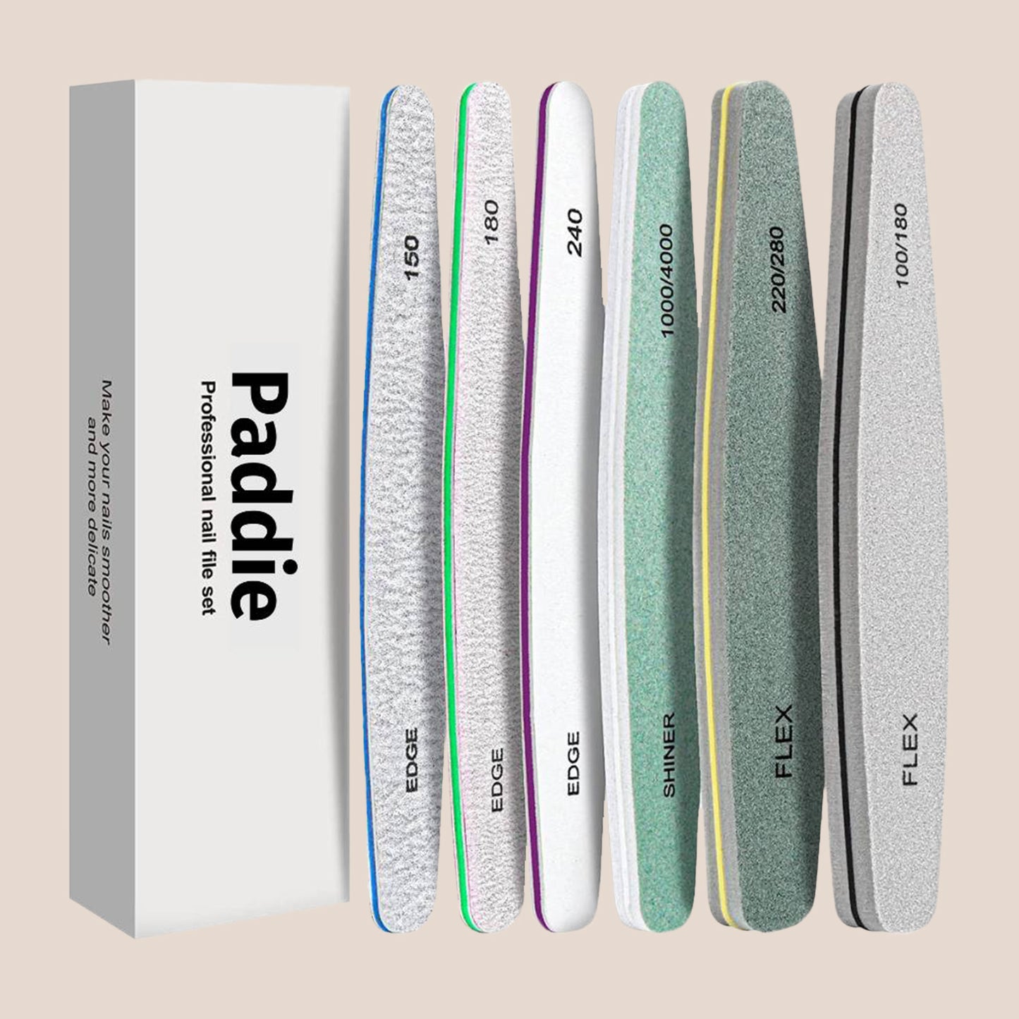 Nail File Pack - Paddie Nails