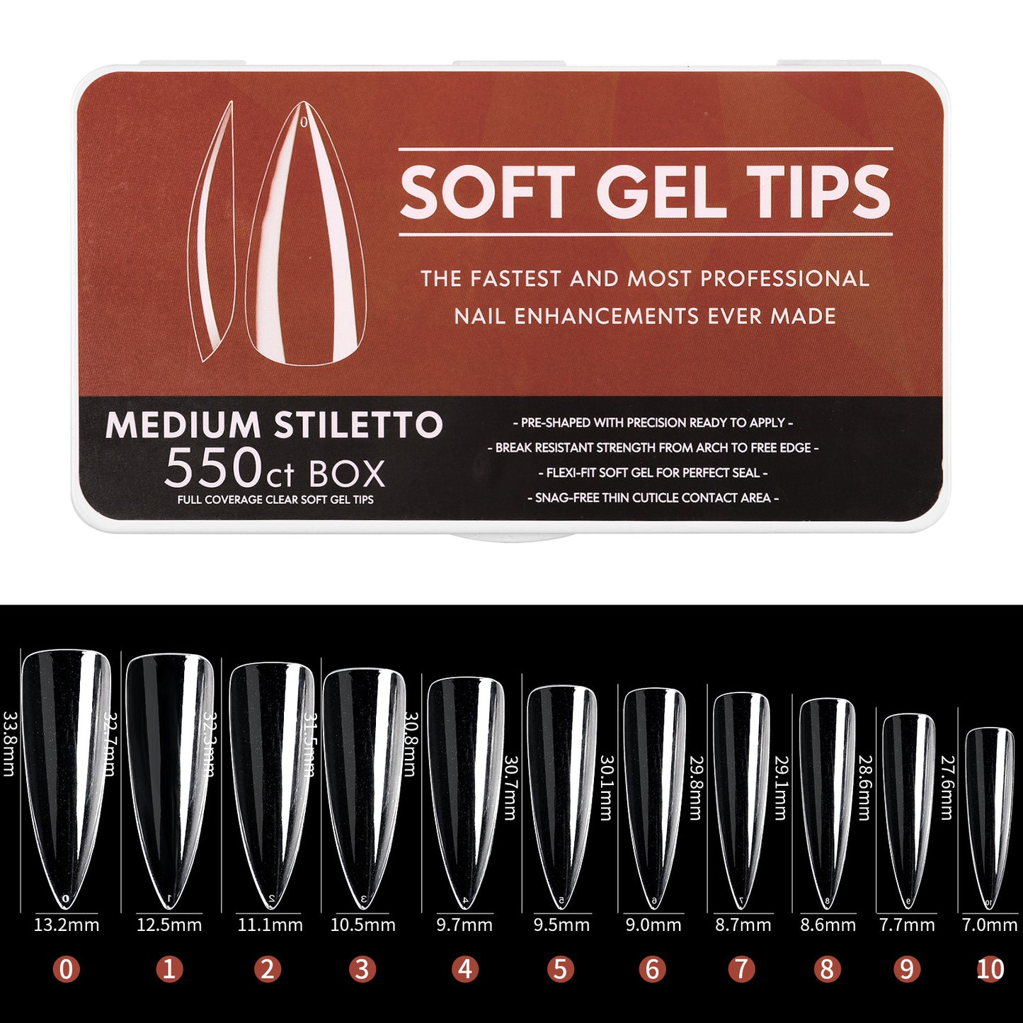 Nail Tips Pack - Paddie Nails