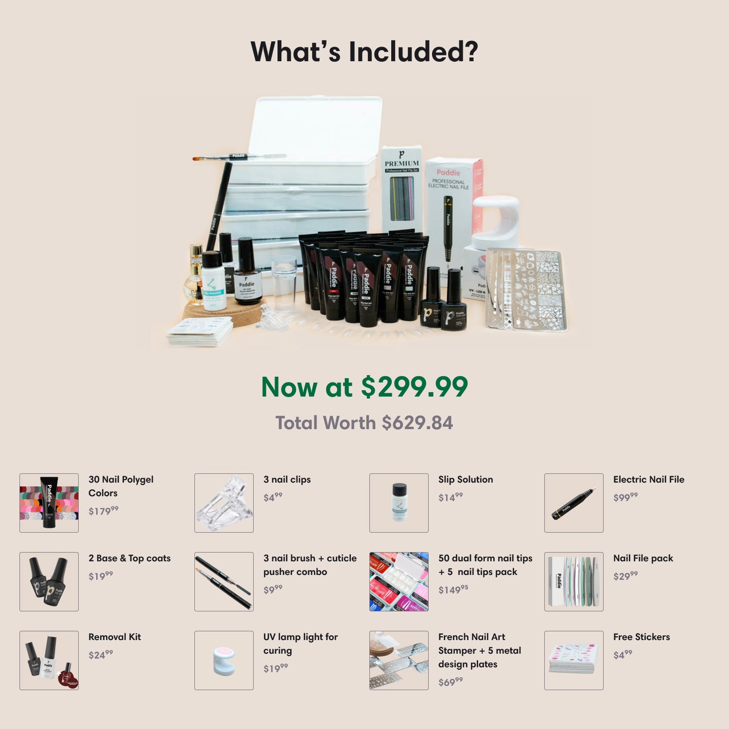 Paddie’s Polygel Nail Expert Kit – Paddie Nails