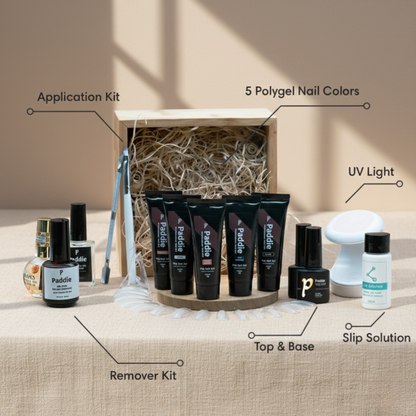 Polygel Intermediate Kit - Bundle - Paddie Nails