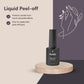 Easy-to-apply latex peel-off liquid. Protects cuticles from harsh nail polish effects.