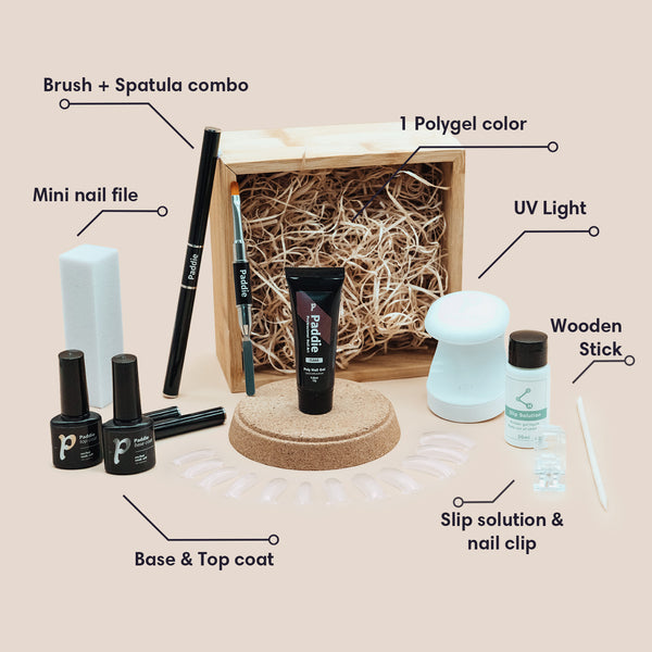 Paddie's Polygel Nail Starter Kit – Paddie Nails